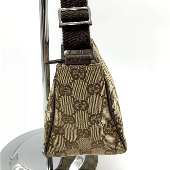 Vintage Gucci GG Monogram Canvas Hobo Bag - Picture 5 of 6
